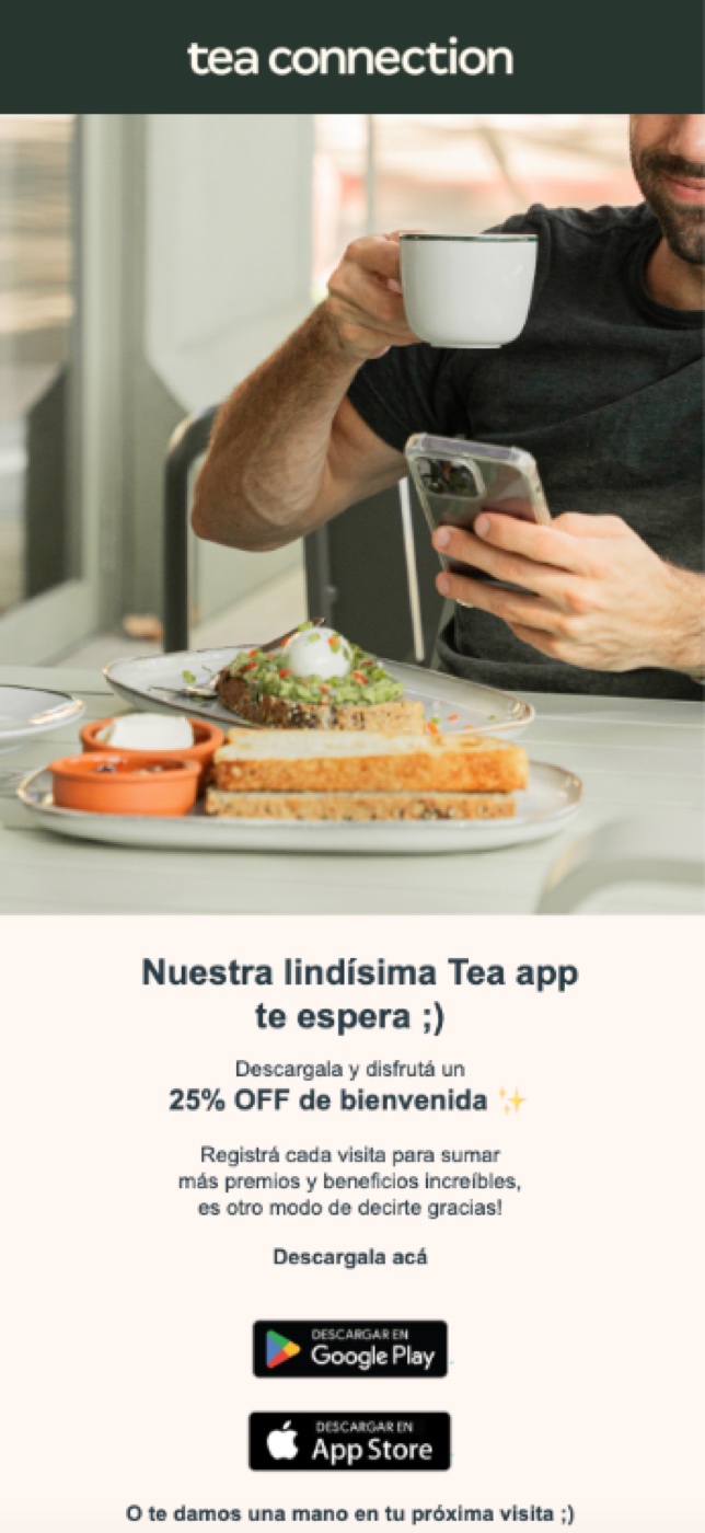 Mail de lanzamiento